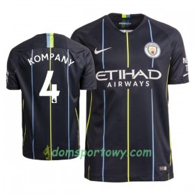 Koszulka Manchester City Kompany 4 Wyjazdowe Koszulki Piłkarskie 2018-2019 Krótki Rękaw